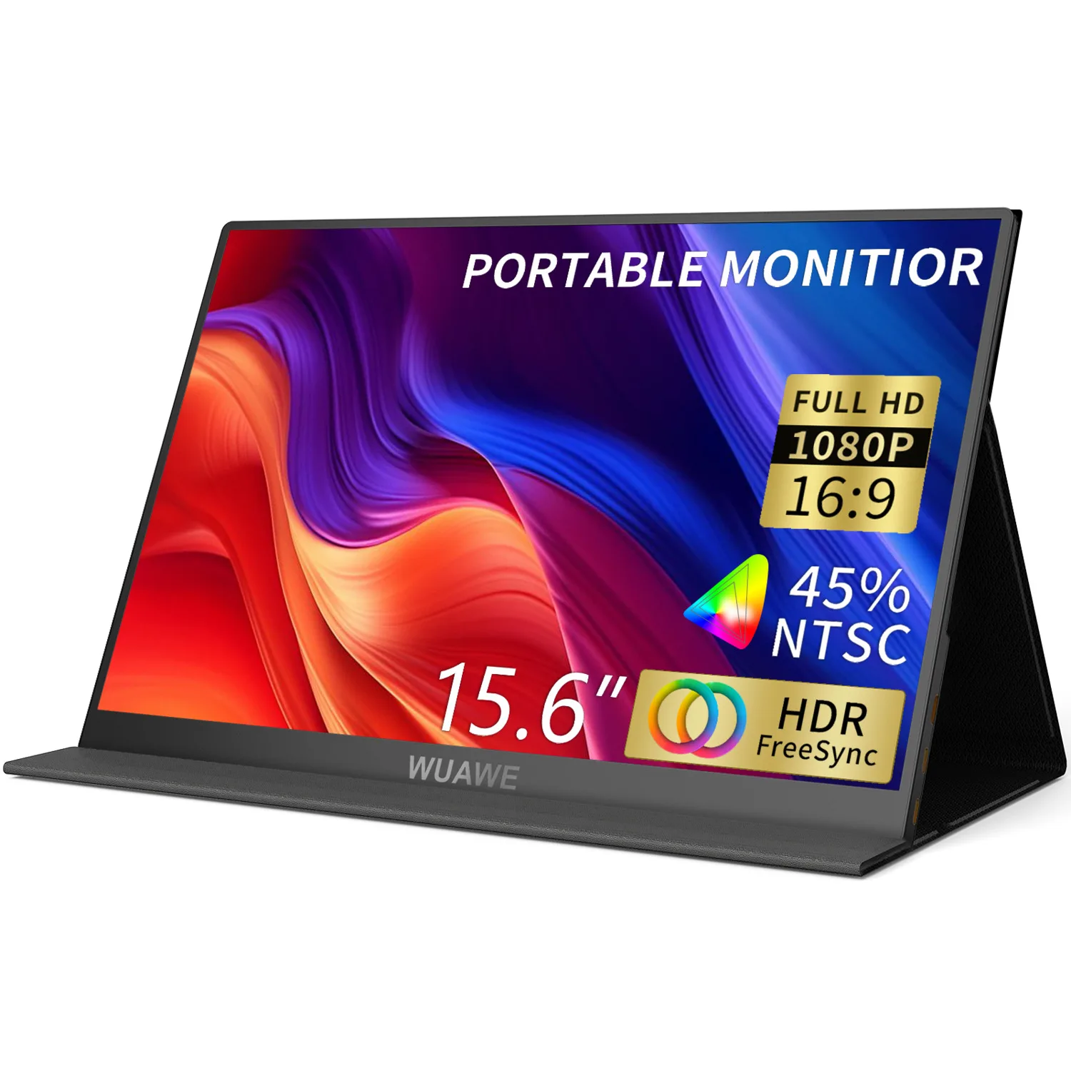 

Hot sale 15.6" Portable Monitor, 1080P 72% NTSC 100% sRGB USB C HDMI Travel Monitor for Laptop, External Second Computer Monitor