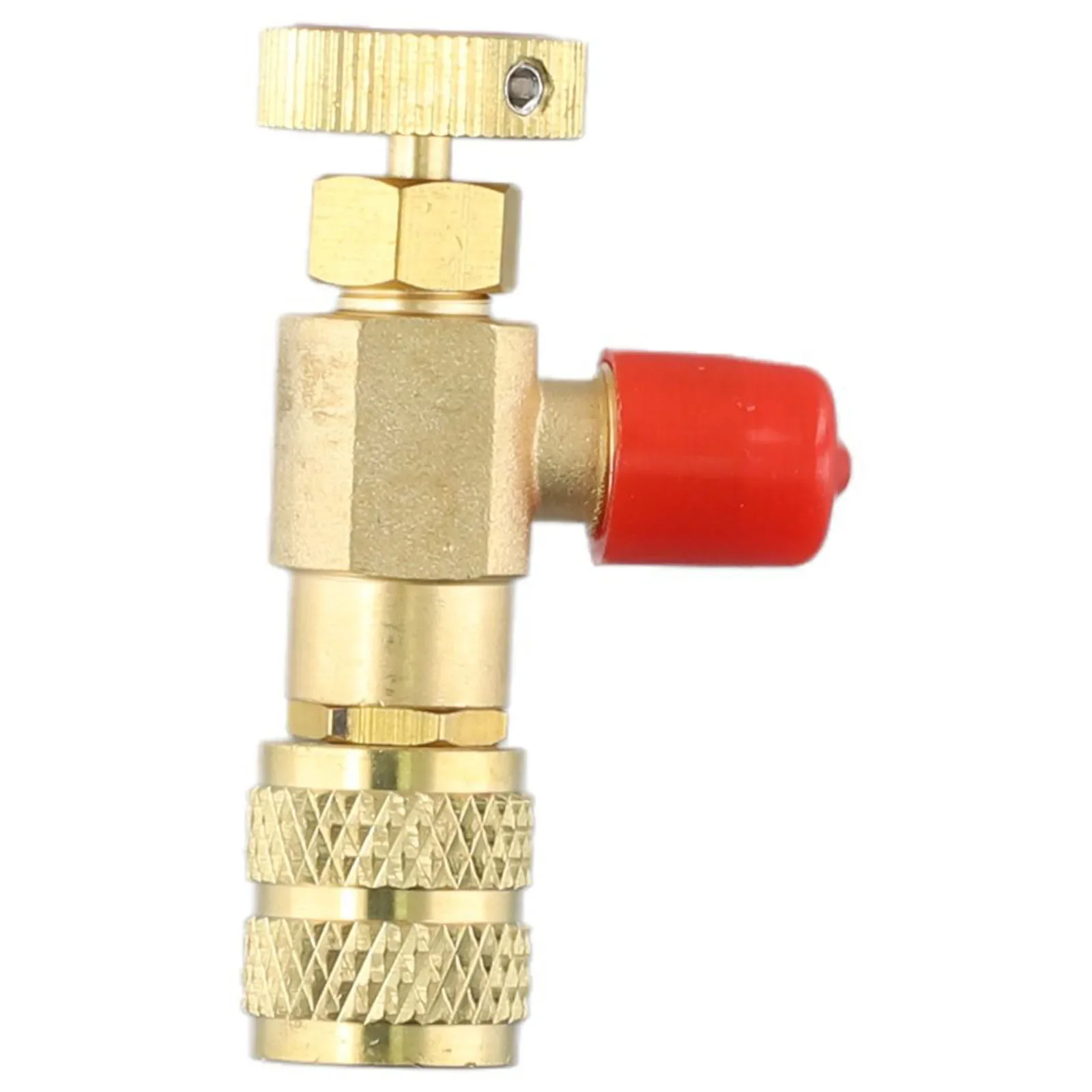 Practical High Quality Valve Flow Control Valve 1/4 In - 5/16in Safety Valve Accessories Charging Hose Control Valve Flow