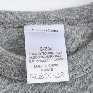 Kavkas Bebek Erkek ve Kız Bodysuit Uzun Kollu Tulum Bebek, %100 % Pamuklu Giysiler, 0-12 Ay, 3 Adet En çok satılan 10 pant-carters bebe-no. 4