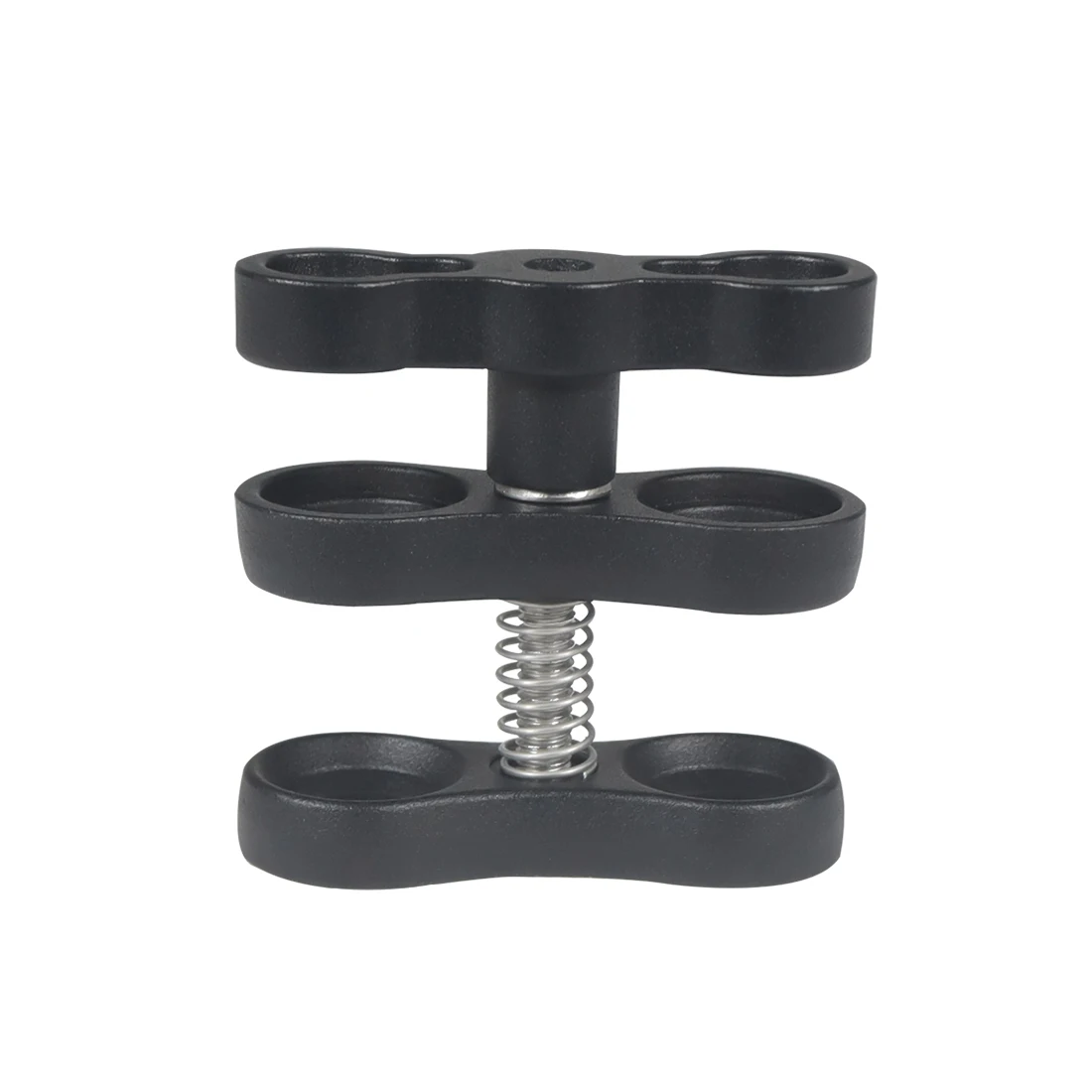 Metall Schmetterling Klemme Unterwasser Tauchen für GoPro 1-zoll Kugelkopf 2 Löcher Clip Halterung Licht Arm Fix Stativ Halterung Adapter – Detail 3