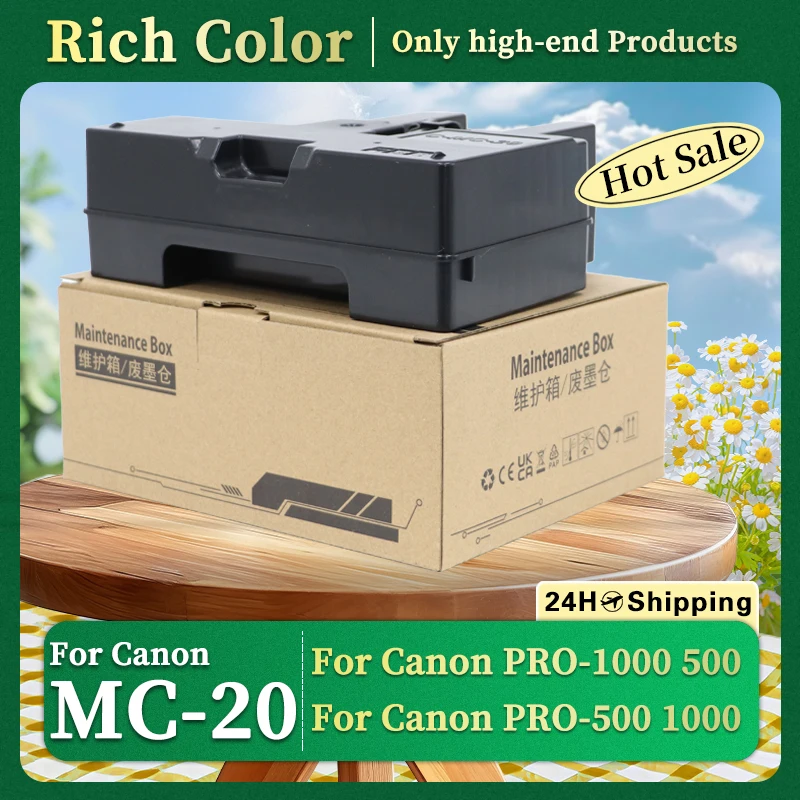

MC-20 MC20 For Canon Maintenance Box For Canon imagePROGRAF PRO-1000 Pro-500 Printer For Canon MC-20 Maintenance Cartridge