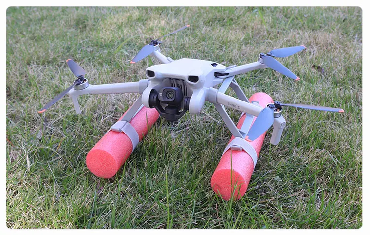 Kit de flotador de dlizamiento de aterrizaje para Mini Drone, equipo de aterrizaje de