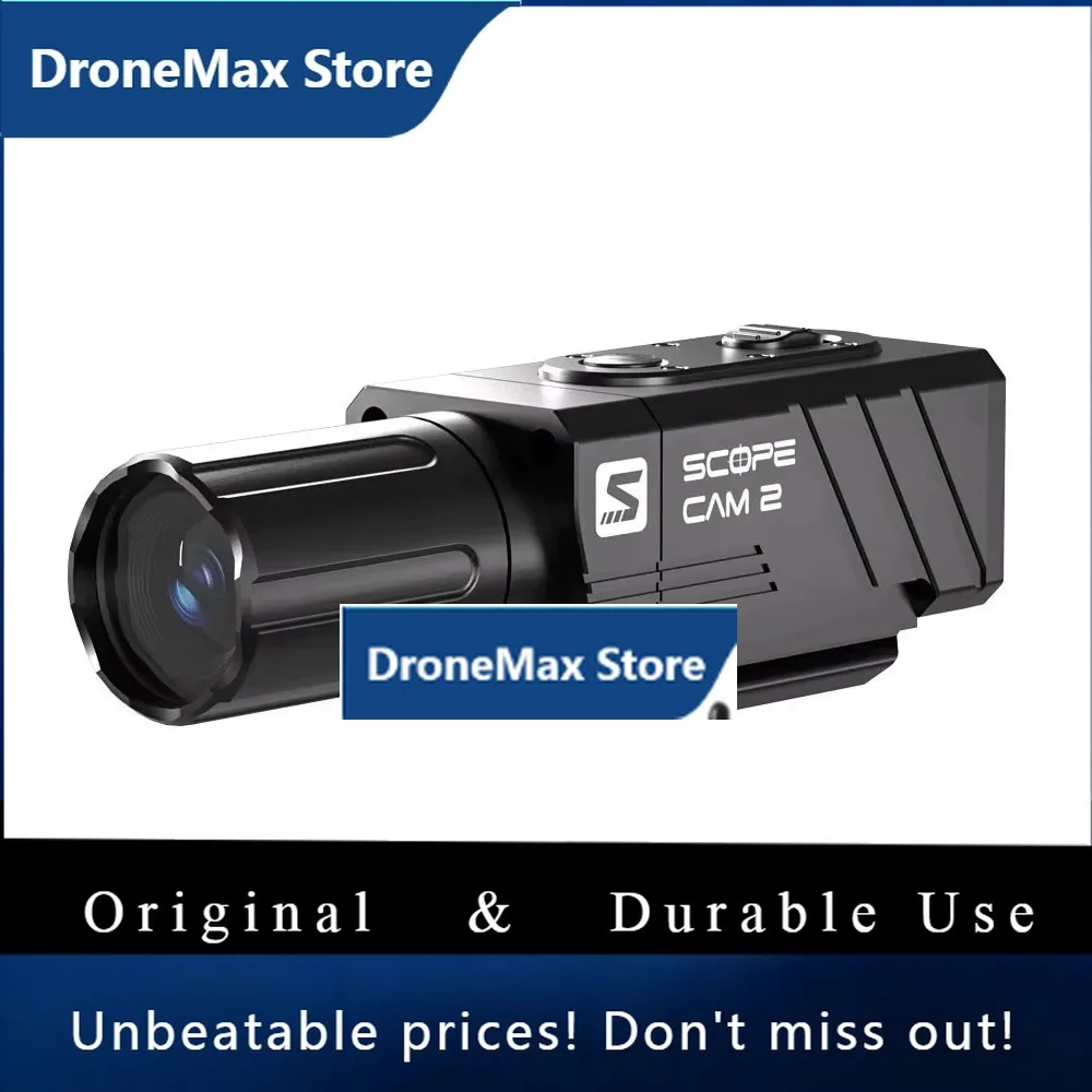 DroMaRunCam Run Cam ScopeCam 2S 35mm Lens Wi-Fi Setup 1080P HD Record Waterproof FPV Camera