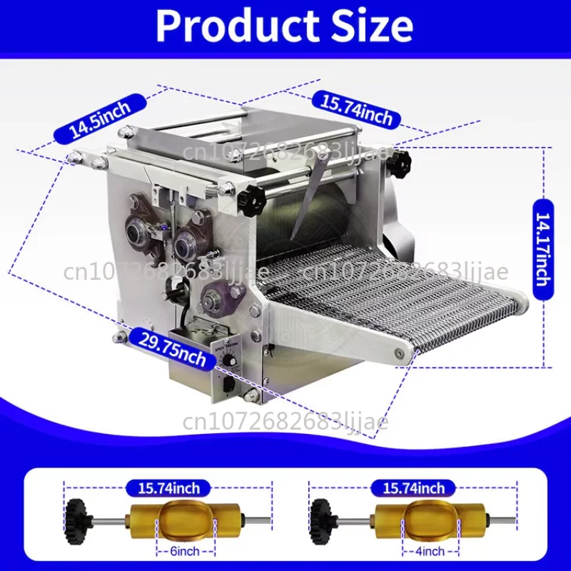 Maker with Temperature Control - Professional Kitchen Equipment Industrial Stainless Steel Electric Pancake