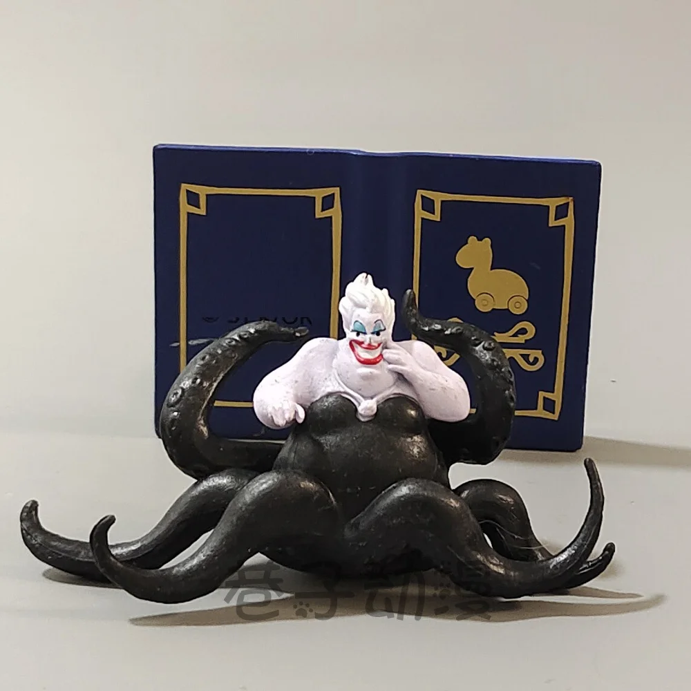 Disney Parts Trumpet Antagonist Ursula Devil Ornament Pvc Anime Figurine Model Micro Landscape Decoration