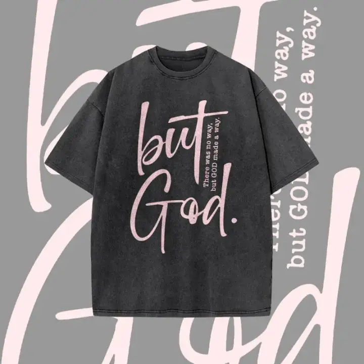 

Christian men's wash Tee loose version Y2K Harajuku style casual tee cotton Christian vintage tee for men and women