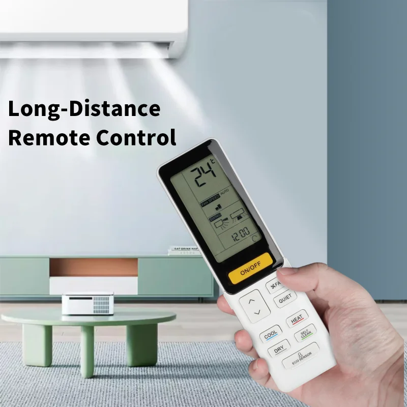 0010402886W Remote Control Compatible with Haier A/C Air Conditioner Remote Control with Cooling and Heating functions