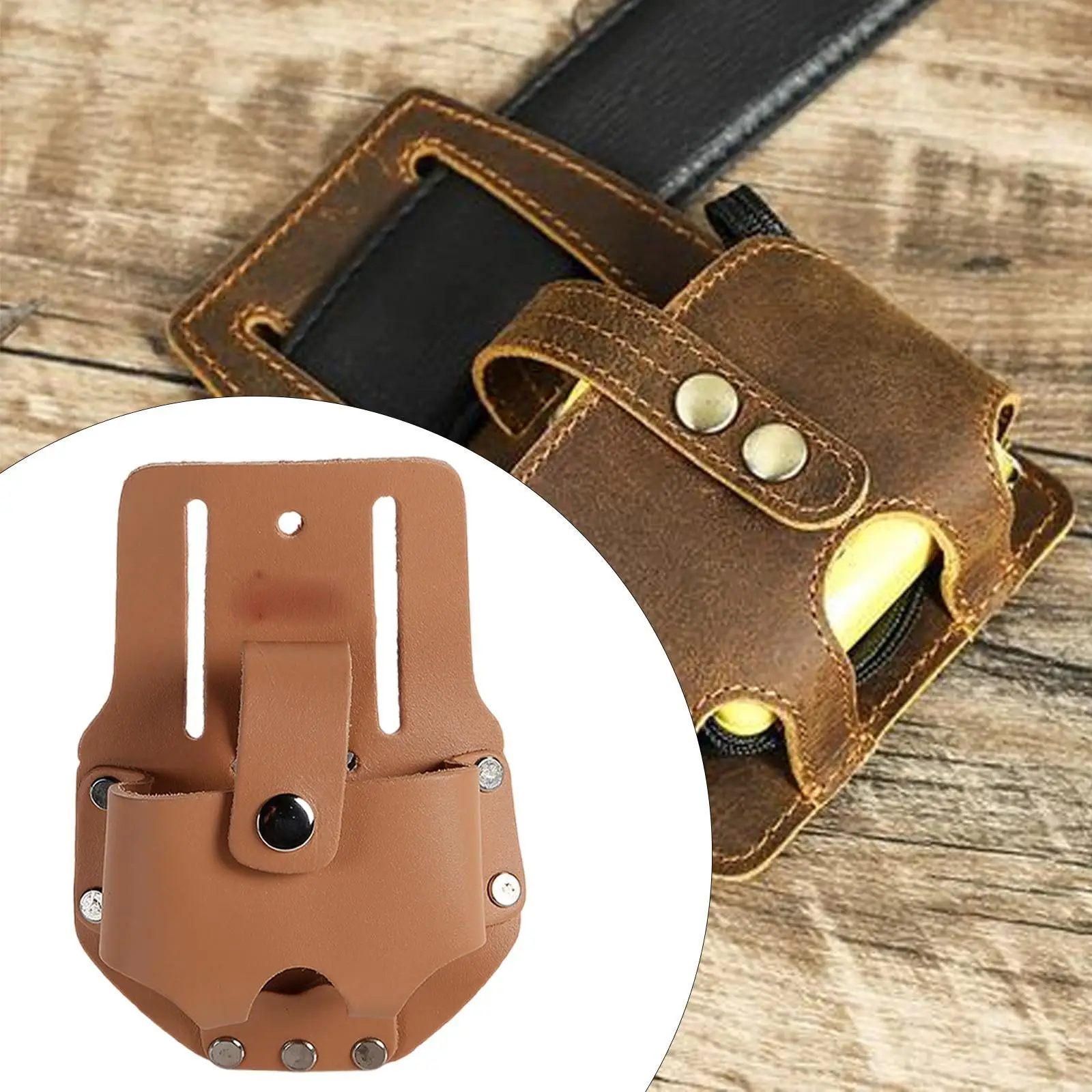 เทปวัดกระเป๋าเครื่องมือวัด Holster สําหรับช่างไม้รถโรงรถ Work Shop