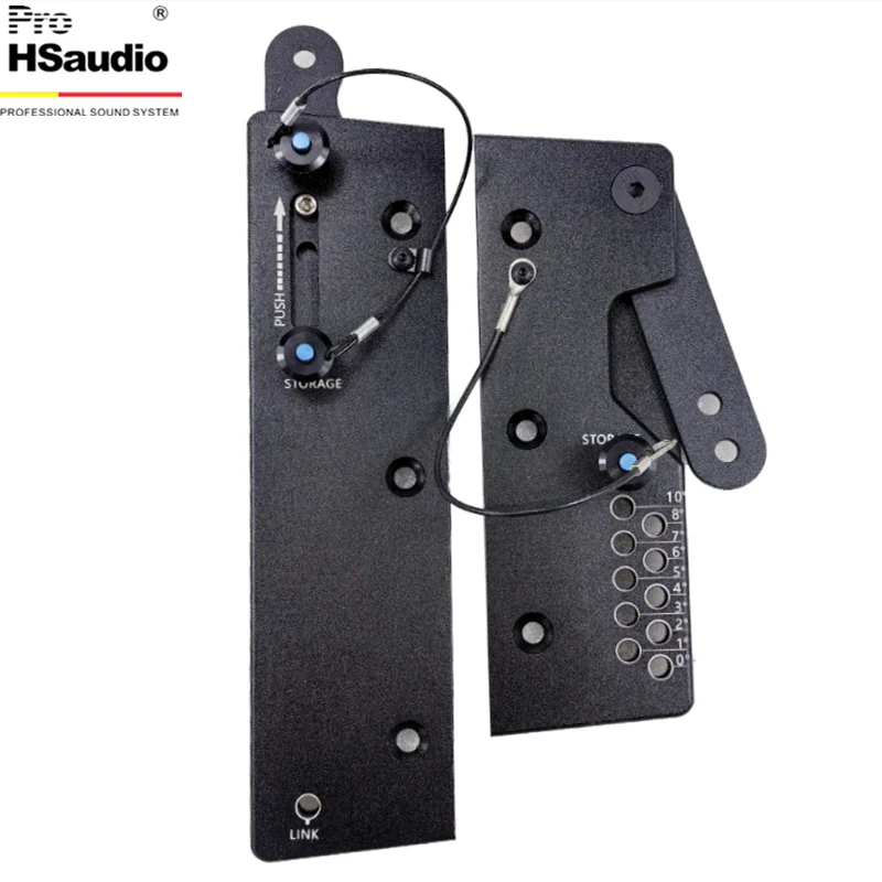 Professioneller Lautsprecher mit Line-Array-Teilen aus Aluminium, 25,4 cm