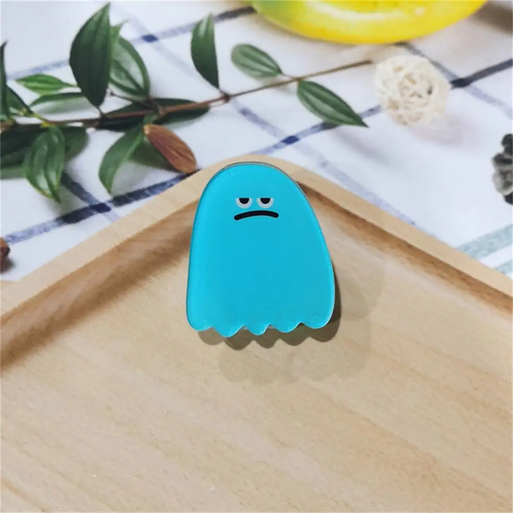 Monster Funny Expression Clip Cute Cartoon Snack Clip Transparent Storage Book Clip Mini Portable Classification Clip
