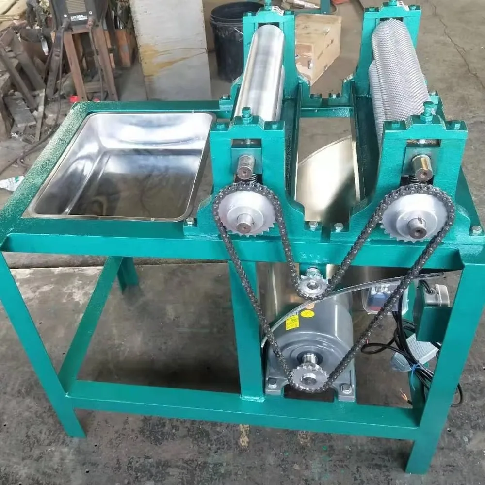 Electric Beeswax Foundation Sheet Rolling Mill Machine Wax Comb Embosser Beekeeping Tool Durable Manual Operation