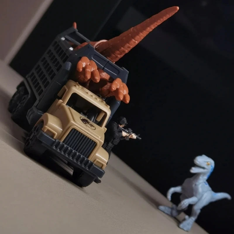 Blokees New Arrival Terraventure Jurassic World Dinosaur Capture Operation Serie Blind Box Dinosaur Toy Model Boy Christmas Gift
