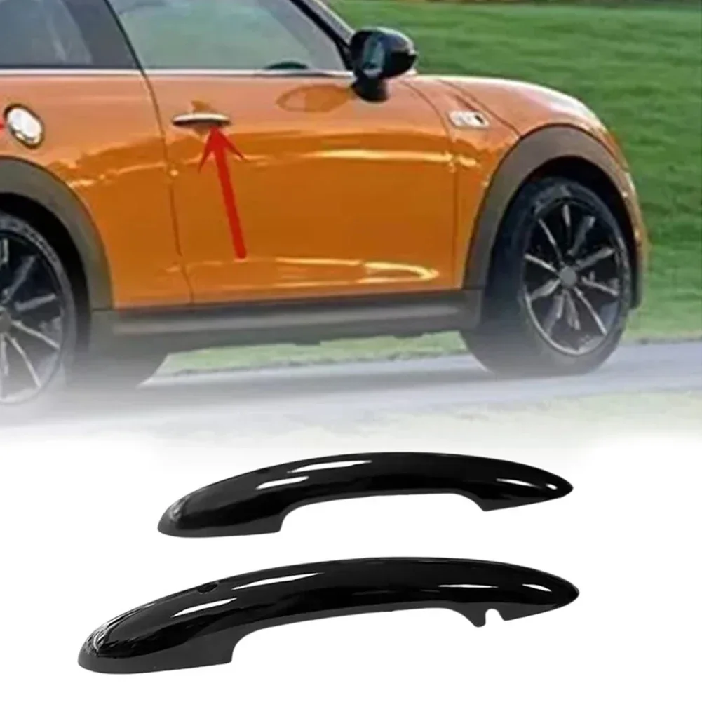 Modern Glossy Black Door Handle Covers for MINI for COOPER F54 F55 F56 F57 F60 Suitable for Left/Right Hand Drive