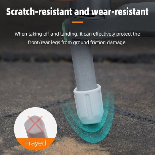 Imagen 2 del producto Pies de tren de aterrizaje antidesgaste para AIR 2S, almohadilla de pie de protección antiarañazos para DJI AIR 2S, accesorios para Drones