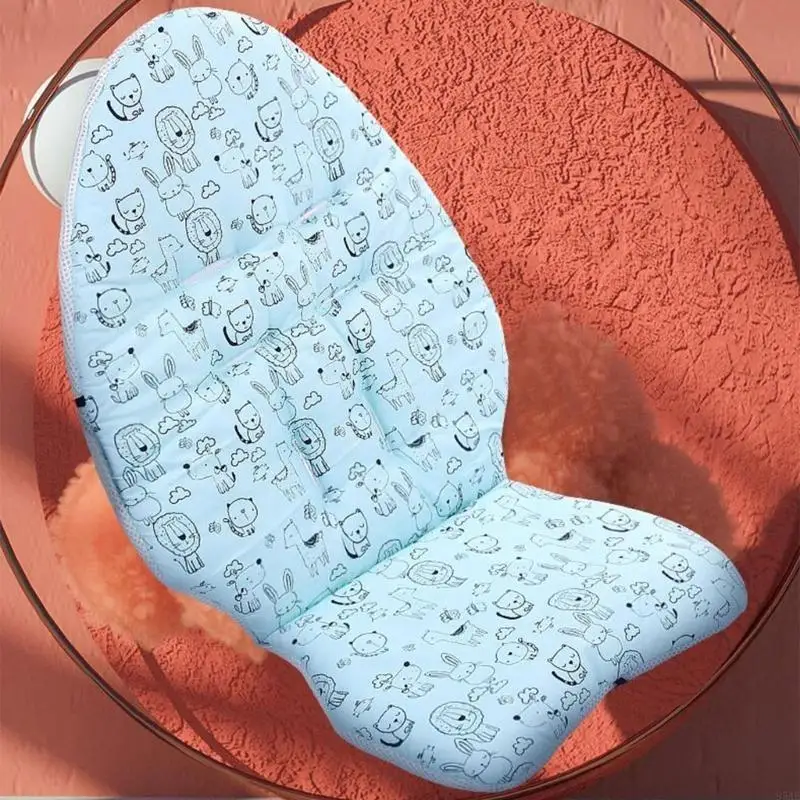 95AE – coussin chaise haute pour enfants, tapis en coton, rehausseur sièges, tapis d'alimentation, pour poussette
