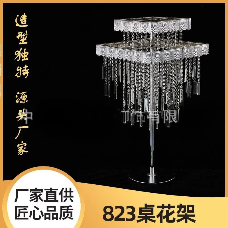 Wedding props candlestick venue arrangement floor-to-ceiling hotel auditorium decoration ornament