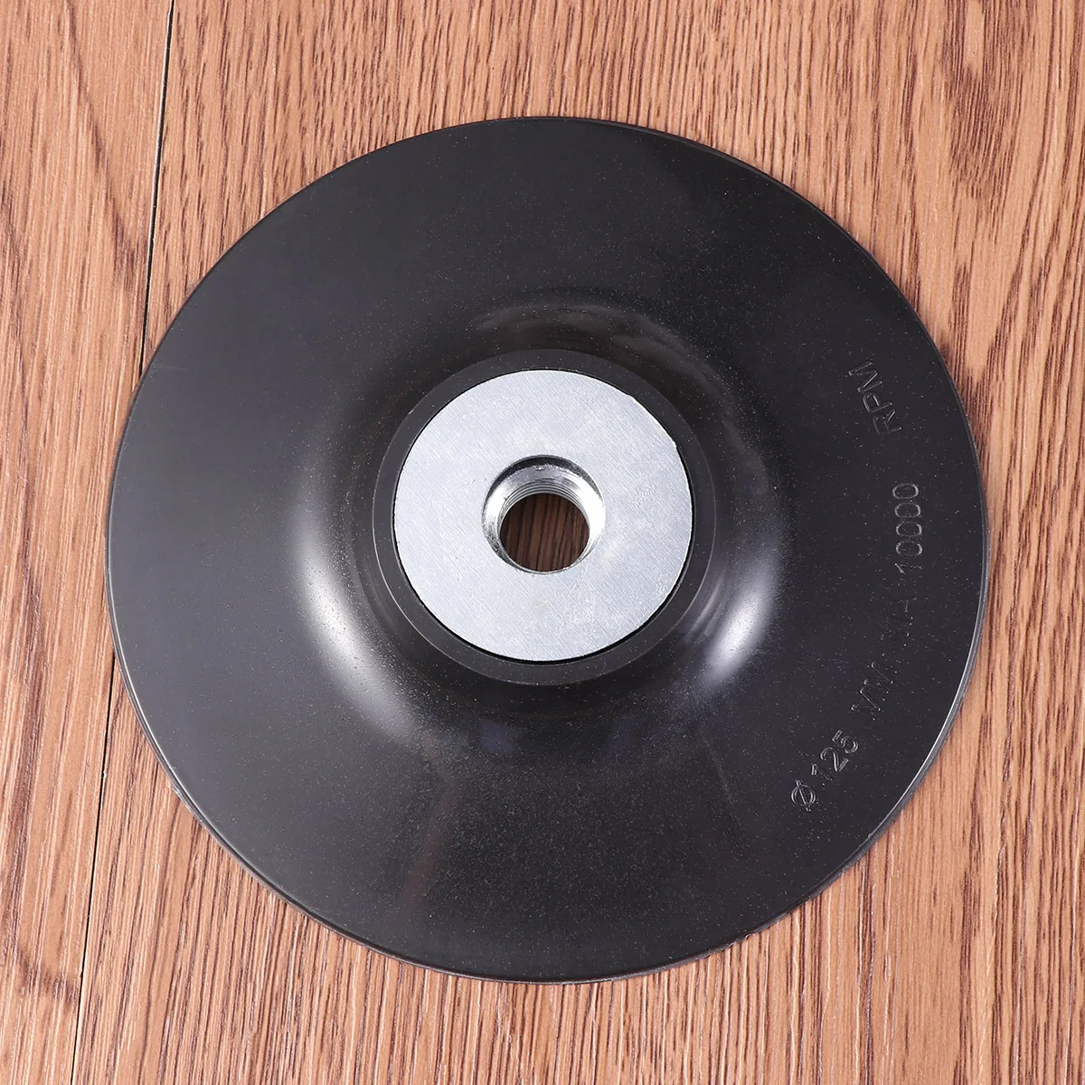 5 بوصة 125 مللي متر الصلب ورقة قرص الطحن وسادة مطاطية الصنفرة ورقة تلميع لوحة للخشب المعادن حجر الطلاء 14 ثقوب أسود