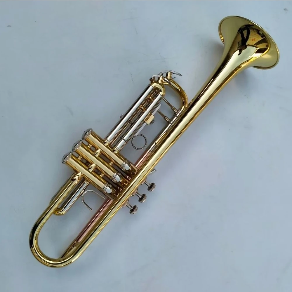 Professional 500 trumpet United States Craft Manufactured Professional Play BB Tune Brass Jazz Instrument with Accessories