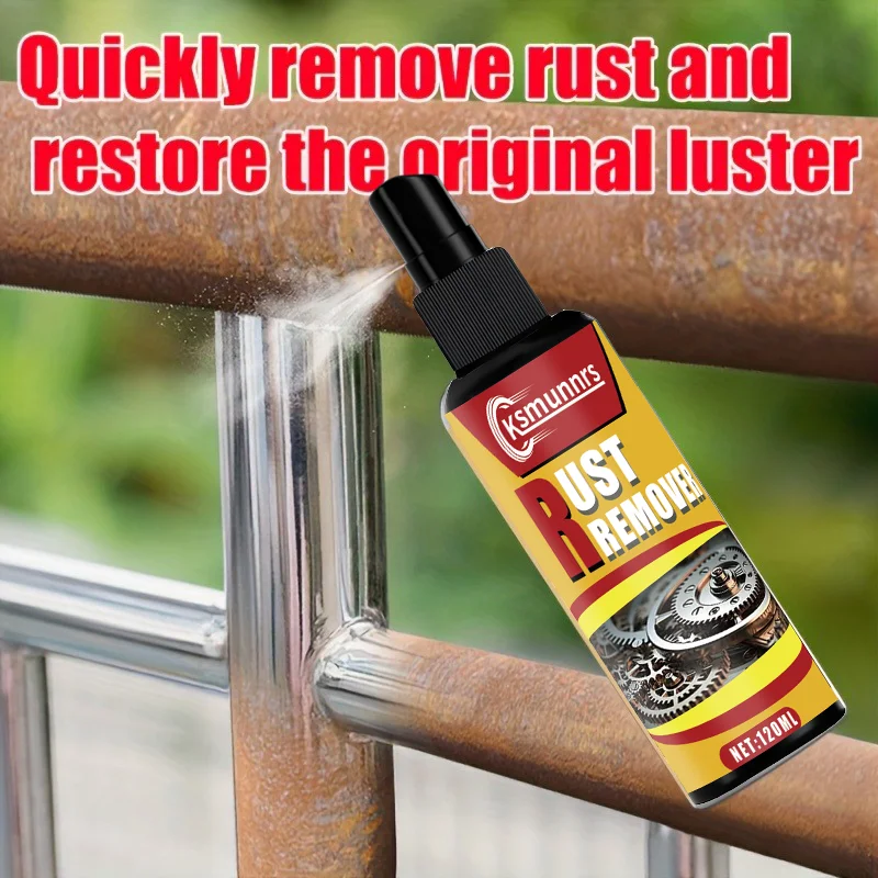 Powerful Rust Remover - Metal Rust Corrosionant, Two-in-One Rust and Paint Removal, Metal Dust and Iron Shavings, Suitable for I