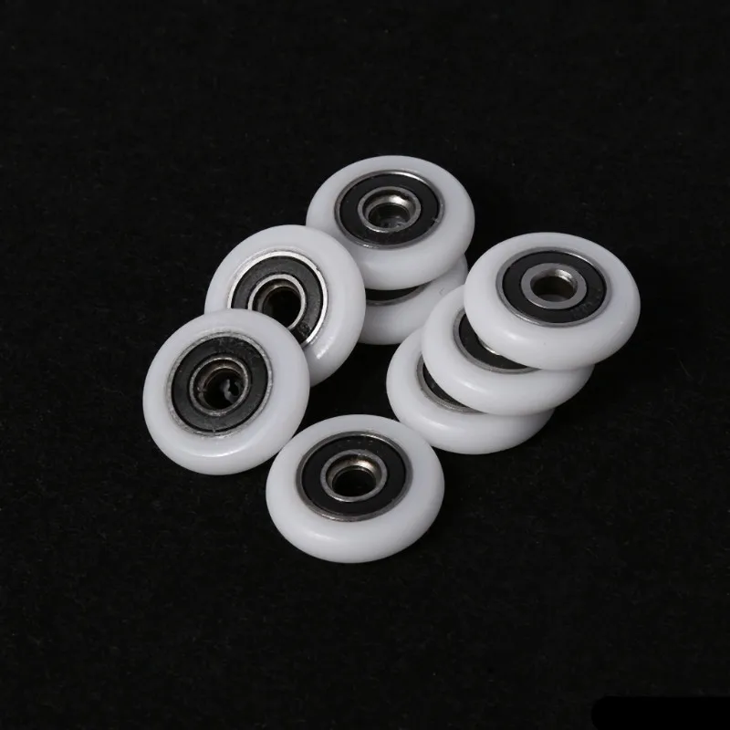 2 Pcs Bath cabinet roller wheel shower room accessories bearing roller wheel 19mm/22mm/23mm/25mm/27mm rollers for sliding door
