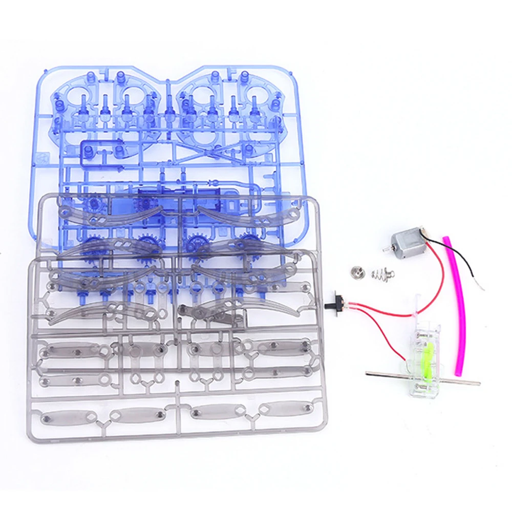 DIY Kit Электронный 8-ногий робот-паук Реалистичная электрическая игрушка-симулятор ползания DIY Набор для практики пайки