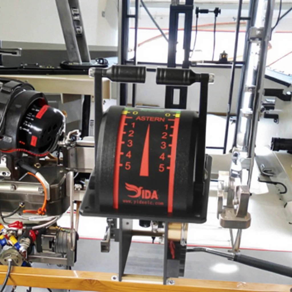 STLF YD-140 전자식 스로틀 컨트롤 레버 기어 무한 디자인 0-50K 내부 저항 75 핸들 각도 -10~+60 해양용