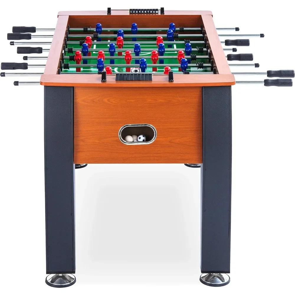 Foosball Table, Legend 55" Foosball Table, Comes with Counter Balanced Men Set AND Uniformed Men Set , Foosball Table