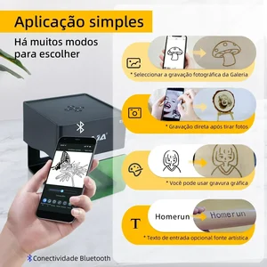 Daja gravür, lazer cnc, dıy dj6 lazer oyma makinesi 3000 mw hızlı, düz logo işareti yazıcı kesici lazer, ağaç işleme, ahşap, plastik Makinedeki en iyi 10 satış, lazer 60x40-no. 5