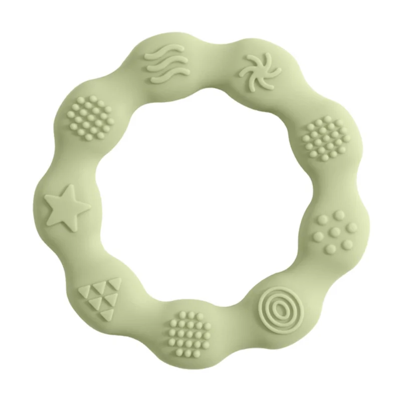 Baby Silicone Teethers Toy Food Grade Newborn Molar Sensory  Teether BPA Free Infant Tactile Training Toys Chewing Teething Toy
