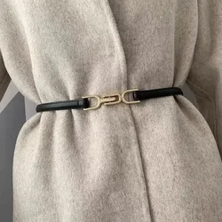Koreanische Mode Gürtel für Frau Zink legierung spezielle Schnalle Gürtel Frau Kleid Schal Gürtel Sommer leichte Gürtel