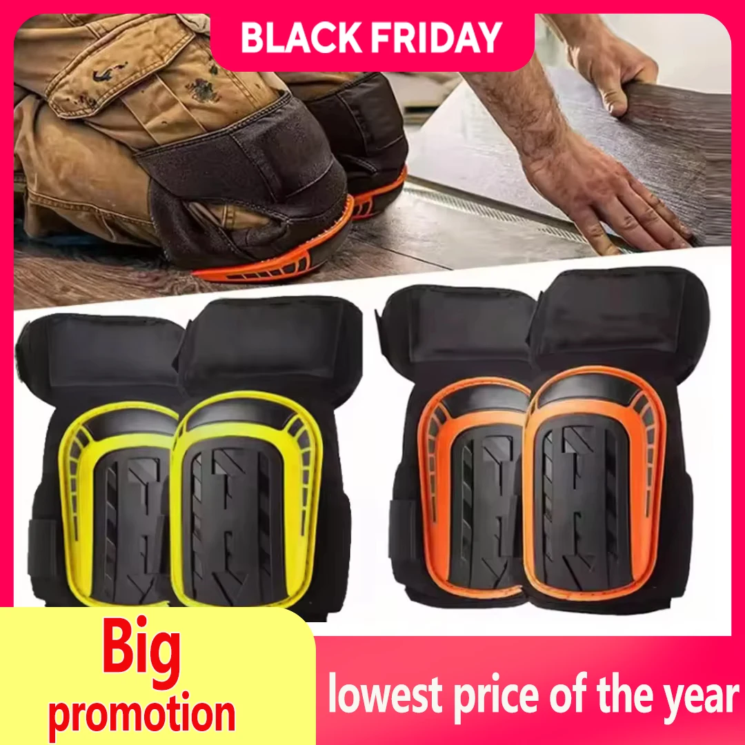 منصات الركبة قابلة للتعديل. تتميز مفاصل الركبة الاحترافية بحشو إسفنجي EVA عالي القوة مع وسادة جل مريحة #1