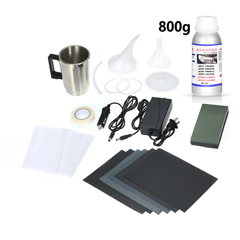 

Wholesale Car Headlight Cover Repair Repair Kit Set Polishing Cleaning Tools
