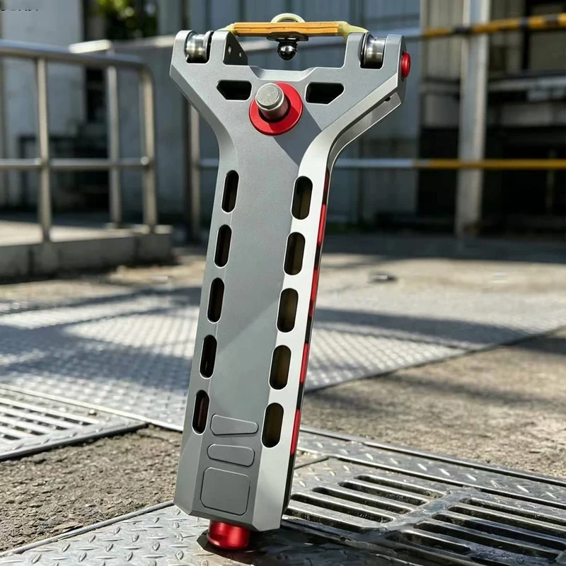 1PC NEW Outdoor Portable EDC Aluminum Alloy Automatic Slingshot Camping, Hiking and Hunting Tool view 2
