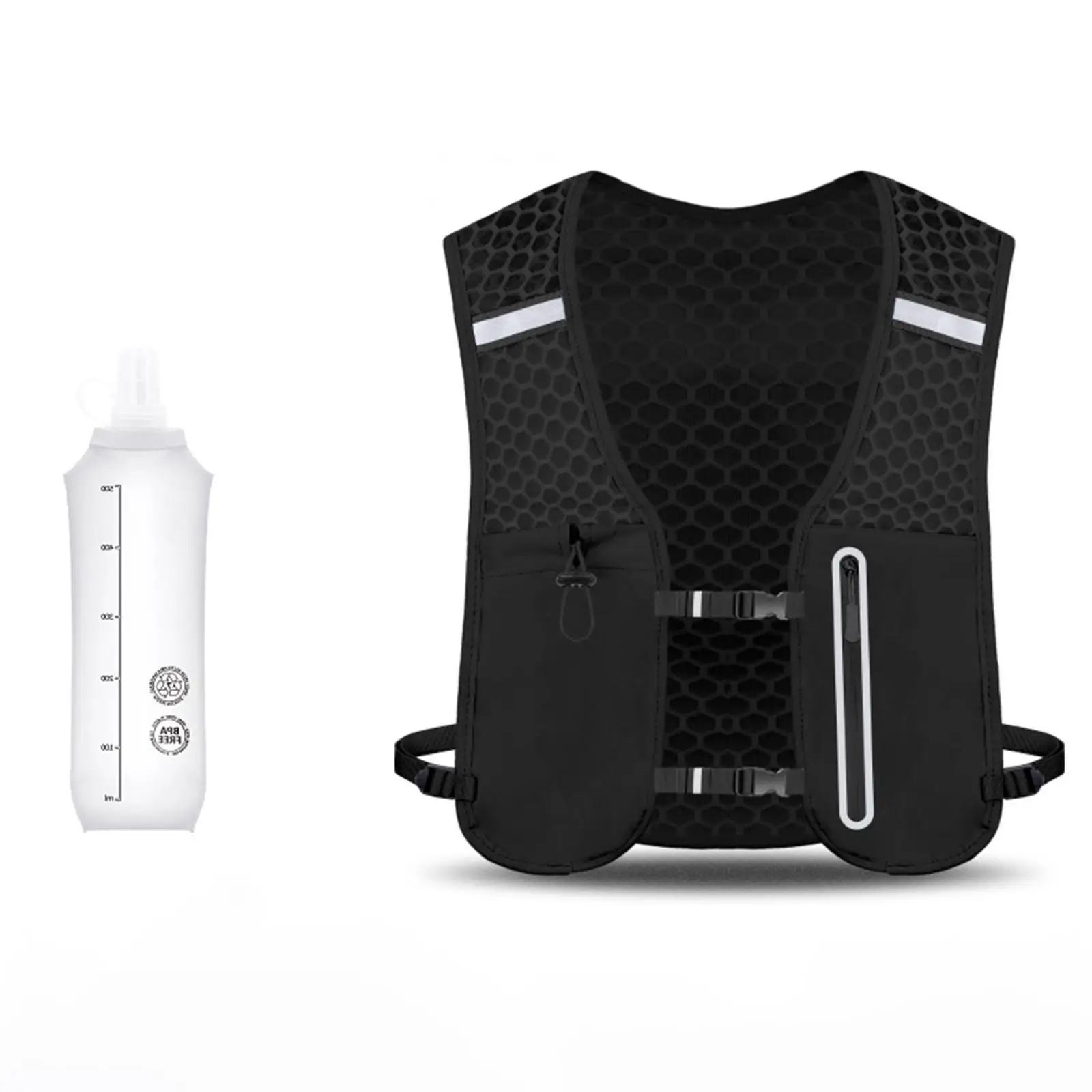 Running Vest Pack Hydration Vest Large Capacity Phone Holder 2 L Waterproof