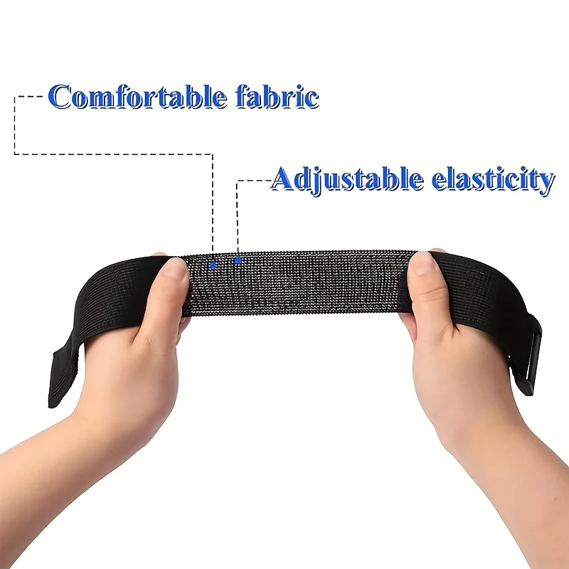 Elastic Band Hook Loop Customizable Elastic Reverse Buckle Nylon Cable Ties Straps Sticky Fastener Tape Athletic Tape