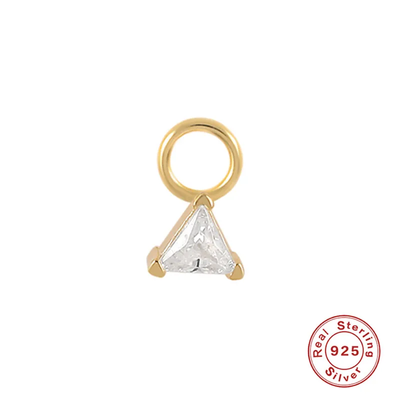 ROXI 1 STKS Oorbellen Charms DIY Parels Hanger Voor Oorbellen Ketting Vrouwen Meisjes 925 Sterling Zilver Prachtige Sieraden Accessoires