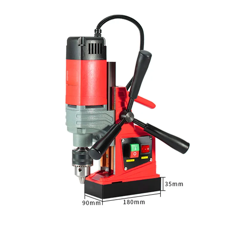 

AX13 Portable Speed Adjustable Core Drill Magnetic Drill 220V/880W Multi-Function Magnetic Base Drill Core Drill