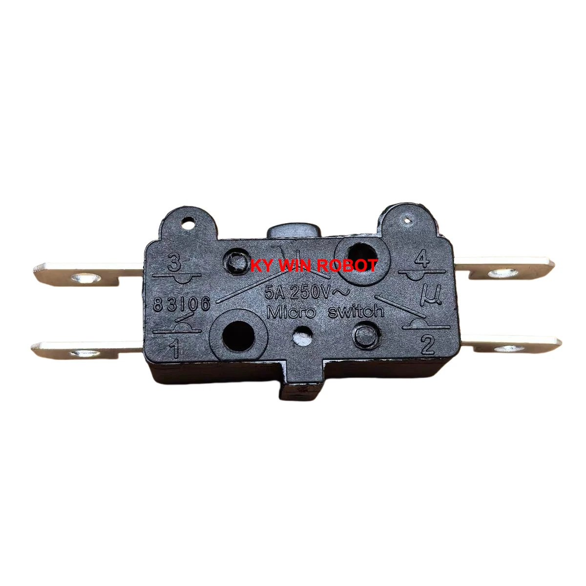 

1PCS/LOTS 100% Crouzet 83106 Micro switch Small Self-Resetting Tap Travel Limit Push button 5A Four-Pin IC Electronic components