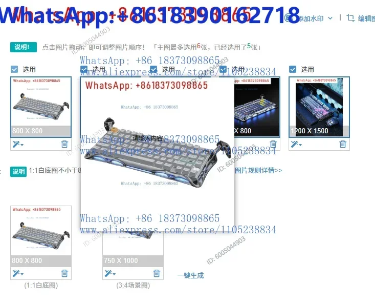 1PCS K1 Pro 75% Wireless Mechanical Gaming Keyboard 79 Keys RGB Backlit Linear Switches Mechanical Keyboard