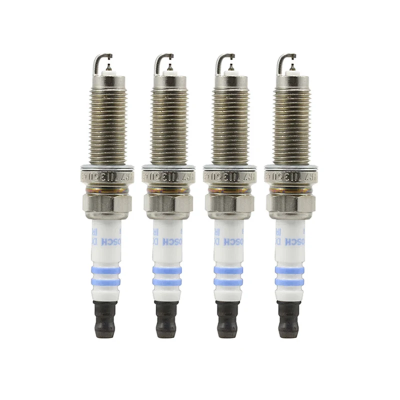 BOSCH 1/4/6pc Iridium Spark Plug for NISSAN Juke(F15) Micra Note Qashqai(J10 NJ10 JJ10E) Tiida X-TRAIL III B24011KTVA BY483DF6H0