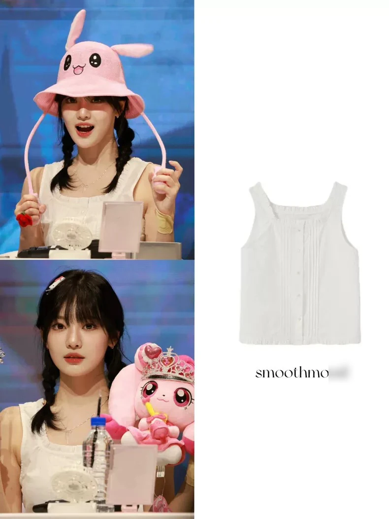 

Белый гладкий деревянный жилет ain irt Ning Art Zhuo, лето 2022, облегающий жилет из смеси хлопка, женская верхняя одежда