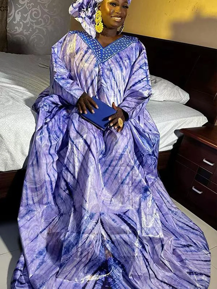 Wearable Throughout The Four Seasons African Robe Dress Formal Occasion Dresses Wedding Dress For Women boubou printed