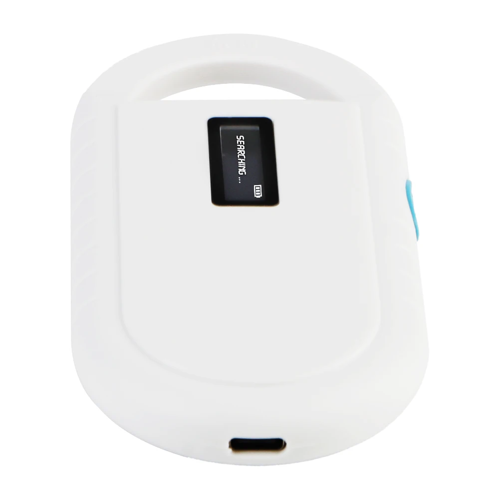 디지털 LCD 디스플레이 애완 동물 칩 RFID 스캐너, 지능형 125kHz, 134.2kHz, ISO IEC 11784/5 FDX-B EMID 동물 ID 리더기