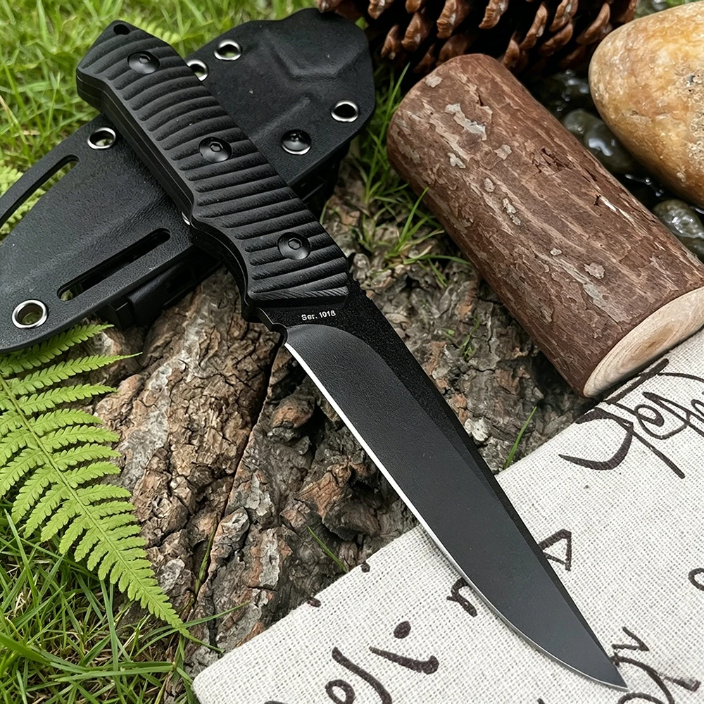 

High Hardness 7Cr13Mov Blade Outdoor Straight Knife Portable Camping Hiking Utility Knives Jungle Adventure Fishing EDC Tools