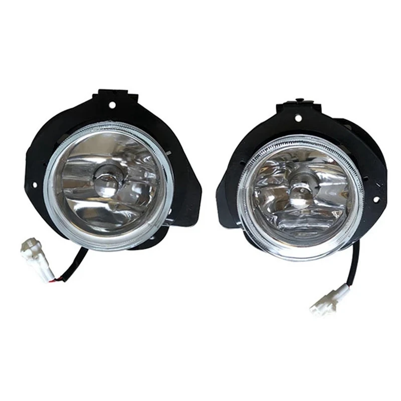 

1Pair Car Front Bumper Fog Lights Assembly Driving Lamp Foglight For Mitsubishi Pajero IO Montero Pinin For Shogun Mini