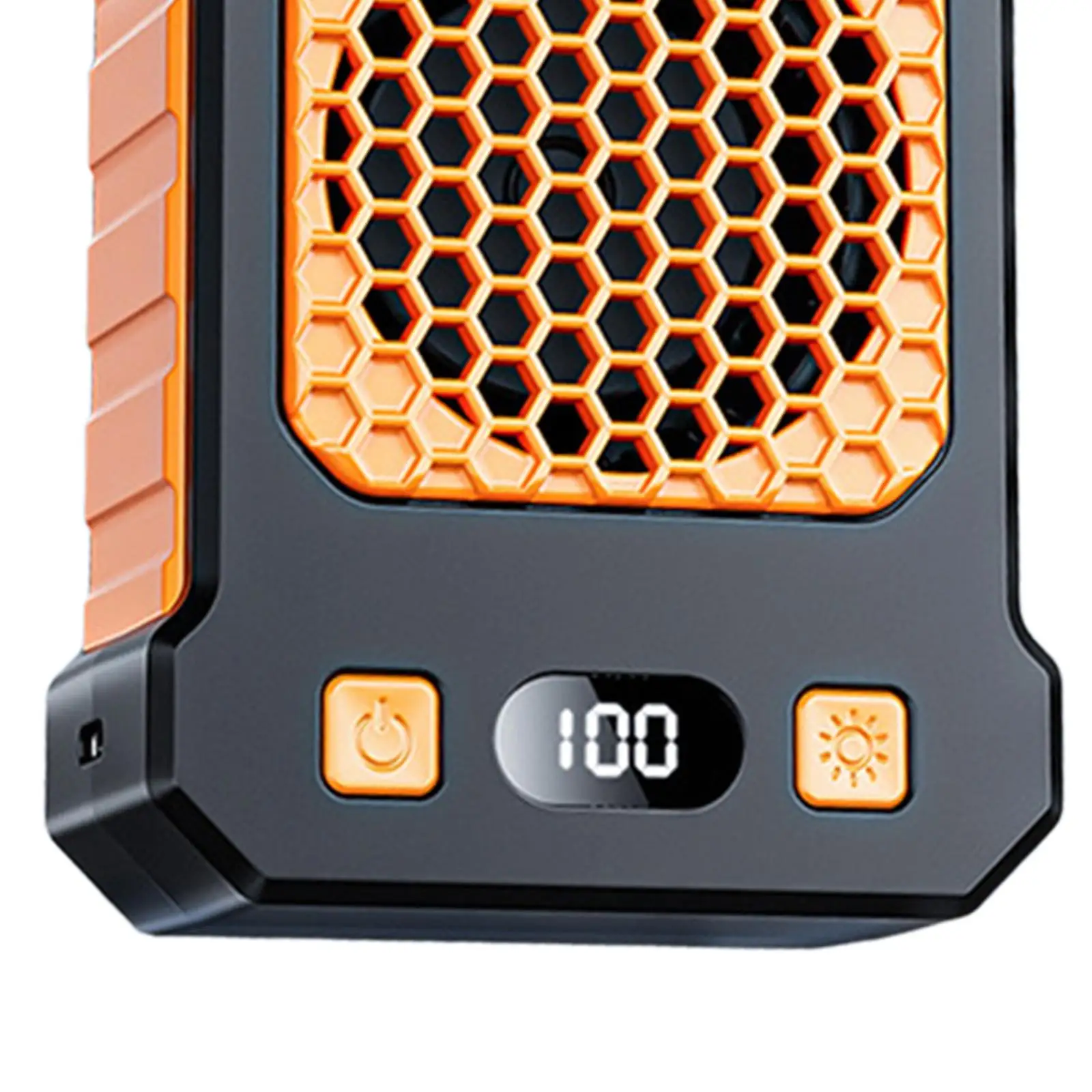 Mini Waist Clip with Light Cooling Fan for Sports Backpacking Worksite