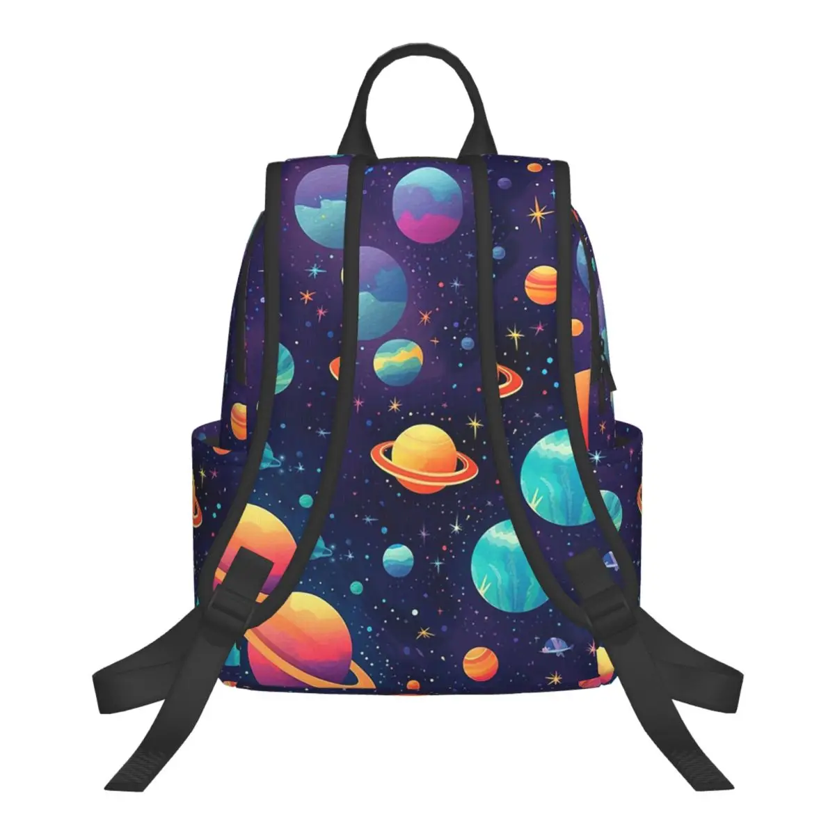 Solar System Space Planets Universe  Student Backpack School Bag Hiking Travel Daypack for Men Women Bookbag Shoulder Bags