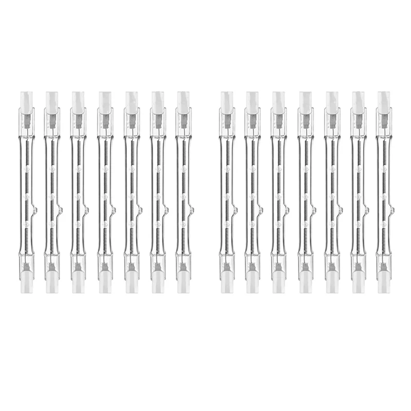 

M11K-R7s Halogen Light Bulbs, 14 Packs R7s Bulb 118Mm Dimmable 230V Halogen Bulbs, Linear Light Bulb 150W