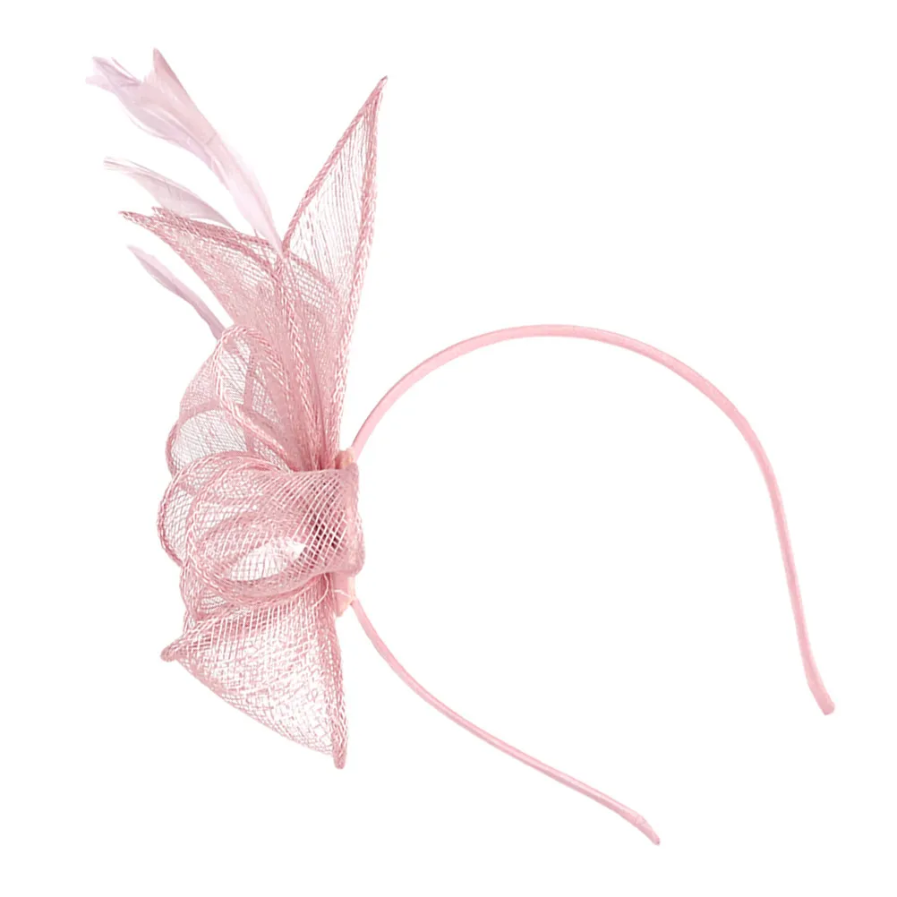 

Fascinator Headband Hair Clip Vintage Style Tea Party Cocktail Wedding Halloween Formal Event Accessory for Women All Ages