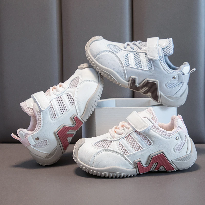 

Children's Sandals Girls Summer Breathable Mesh Sneakers Soft Lightweight Boys Running Shoes for Kids Outdoor Sports Kids Shoes